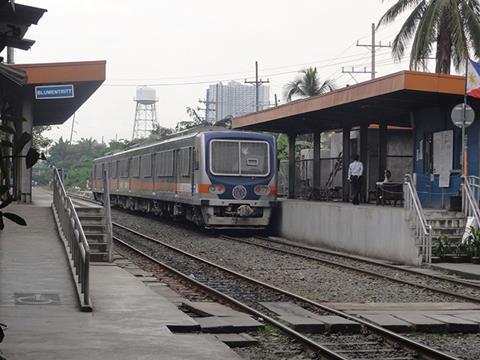 Philippine National Railways operates a limited commuter service in Manila using a fleet of Hyundai Rotem DMUs.