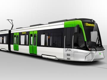 Vossloh CityLink tram-train for Chemnitz.