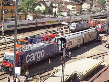 Gotthard route trains (Photo: SBB)