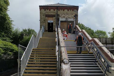 QED worked with public access staircase specialist UK System Scaffold Hire to ensure access to Moorside station in Greater Manchester was maintained while it was being refurbished.