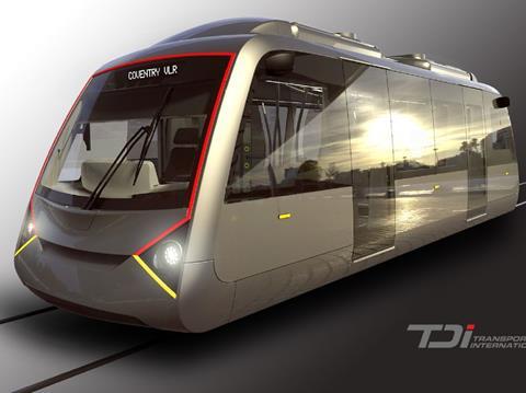 TDI is working with RDM to build a prototype very light rail vehicle.