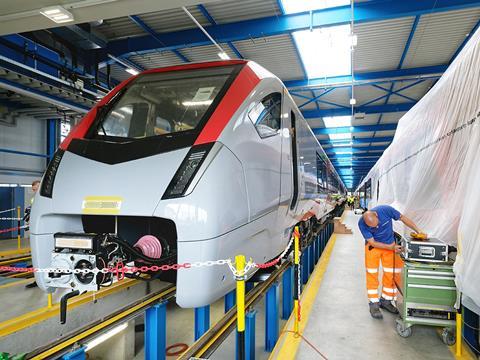 Stadler is producing a total of 58 Flirt UK electric and electro-diesel multiple-units for use by Greater Anglia.