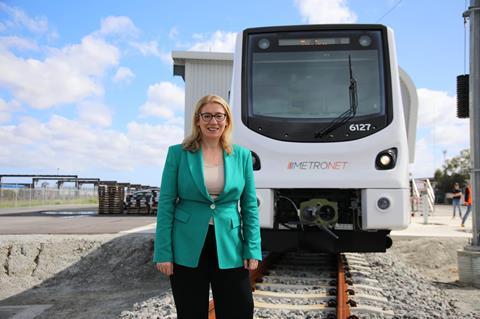 Perth C-Series and Minister for Transport Rita Saffioti
