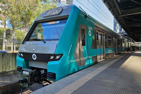Sao Paulo Line 9 Alstom trainset