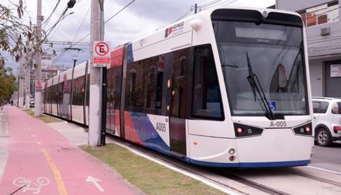 Santos tram extension (photo state gov of Sao Paulo)