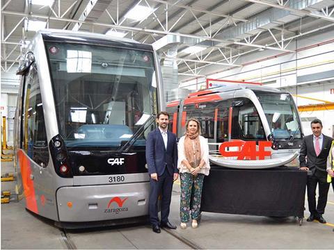CAF subsidiary RL Components presented a tram front-end produced using additive manufacturing on October 24.