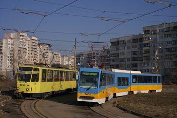 The prototype refurbished tram has returned to traffic in Sofia.