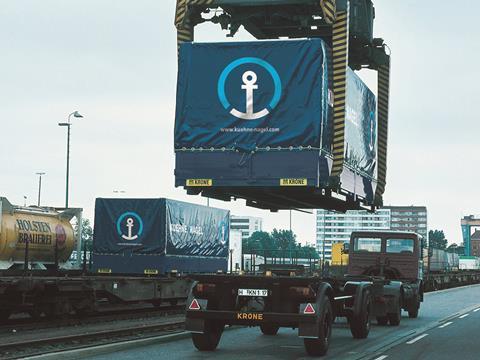 Kuehne + Nagel has launched a less-than-container-load rail freight service from China to Europe.