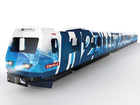 Zillertalbahn operator ZVB announced on May 15 that it had selected Stadler to supply five hydrogen fuelled multiple-units.