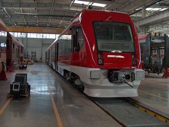 23 three-car DMUs have been ordered by Ferrovie del Sud Est.