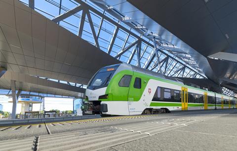 Koleje Mazowieckie Flirt EMU (Photo Stadler) (4)