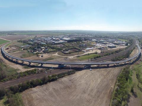 Hitchin Flyover (Photo: Marcus Dawson/Network Rail)