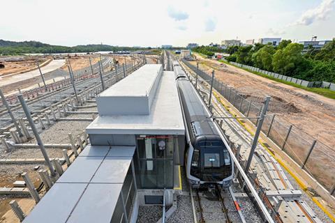 Singapore railway test centre (Photo Ministry of Transport)