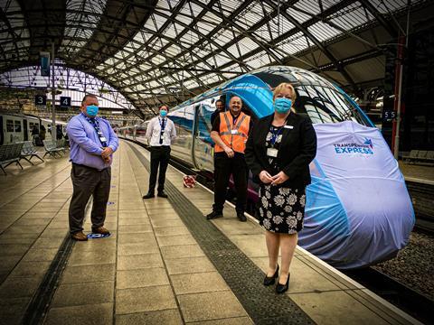 TPE Face Covering - Liverpool Lime St with Liz Collins MD