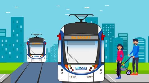 LRSSB tram safety video image