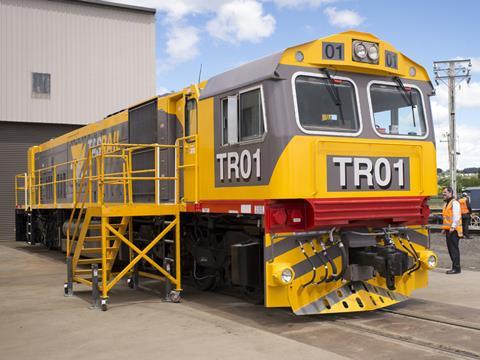 Progress Rail Services/Downer EDI PR22L Class TR locomotive for TasRail.