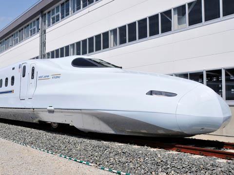 Series N700-8000 Shinkansen trainset for JR Kyushu.