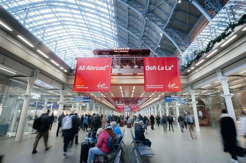 Virgin take over at St Pancras