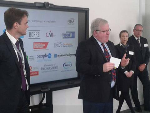 Transport Secretary Patrick McLoughlin visited NTAR to announce a national transport and infrastructure skills strategy.