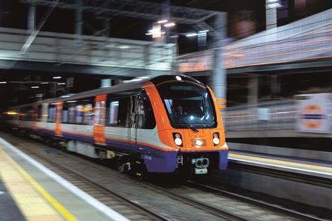 London Overground train (Photo Arriva Rail London)