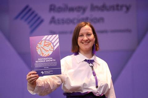 RIA Innovation Director Milda Manomaityte launched the Destination Revenue Growth report (Photo RIA),
