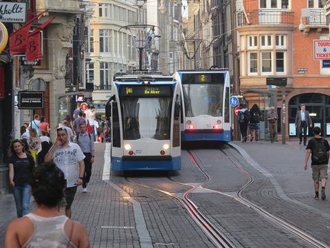Amsterdam trams