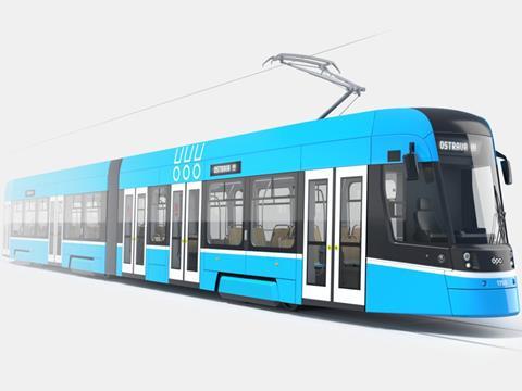Škoda Transportation is supplying 40 ForCity Smart trams to Ostrava.