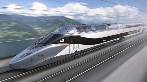 Alstom Avelia Horizon high speed train impression