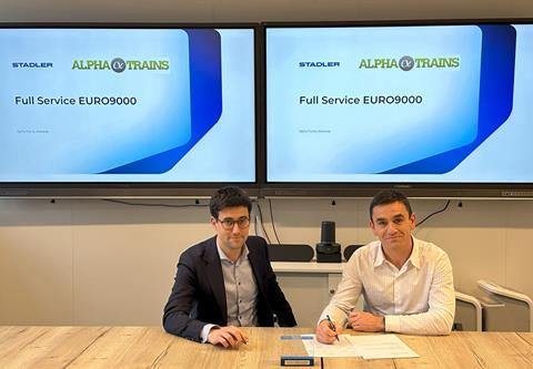 alpha trains and stadler_contract signing