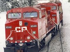 CP locomotives.