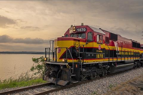 Panama Canal Railway Co loco (Photo APM Terminals)