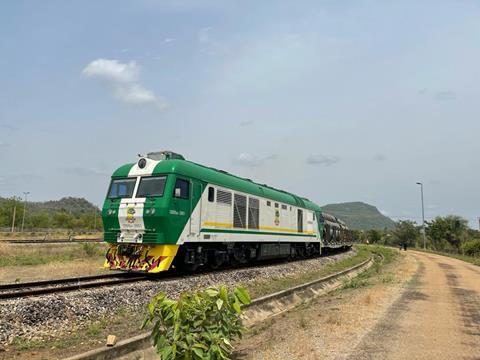 Nigerian Railway Corp Warri to Itakpe freight train (1)