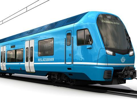 Stadler is to supply custom-designed electric multiple-units for the 891 mm gauge Roslagbanan.