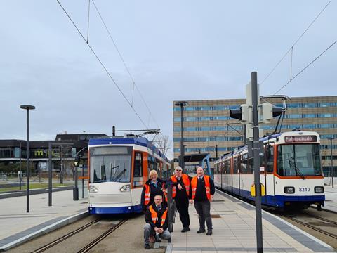Darmstadt tram extension