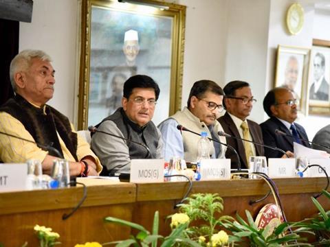 Following the budget speech, Minister of Railways Piyush Goyal and the IR board hosted a meeting to discuss the railway spending plans.