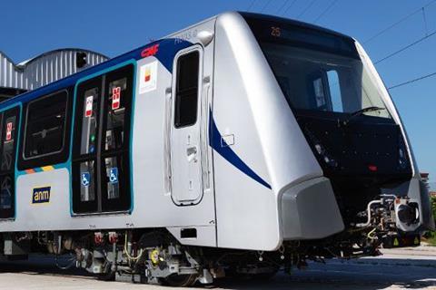 it Napoli metro Line 1 CAF train