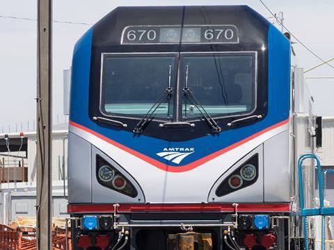 Siemens has made a 'significant' investment in Wi-Tronix, which supplied monitoring systems for Amtrak ACS-64 electric locomotives.