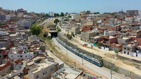 Tunis RFR Line D train (Photo Systra)