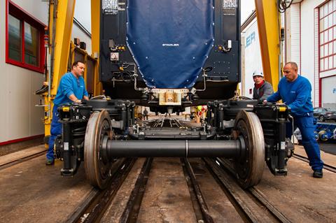 Stadler Flirt delivered to Portugal (8)