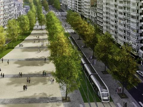 Three consortia have submitted bids to prequalify for a revised design-build-finance-maintain concession to build the planned 12·5 km tram route in Liège.
