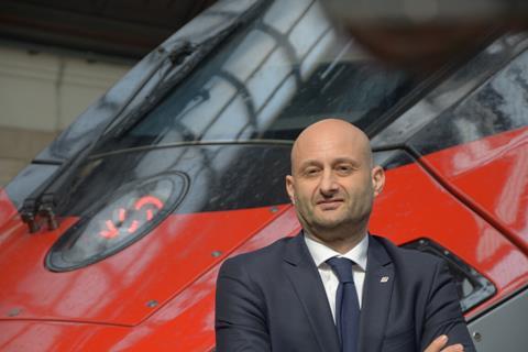 Trenitalia CEO Gianpiero Strisciuglio (Photo Toma Bacic)