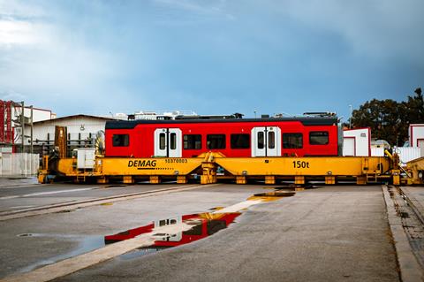 Stadler Flirt delivered to Portugal (9)