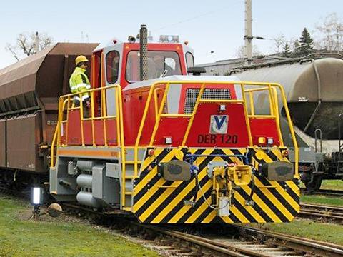 Vollert DER120 shunter.