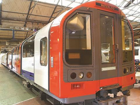 Waterloo & City Line train.