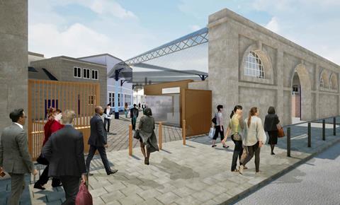 gb Artist impression of Neville Street entrance