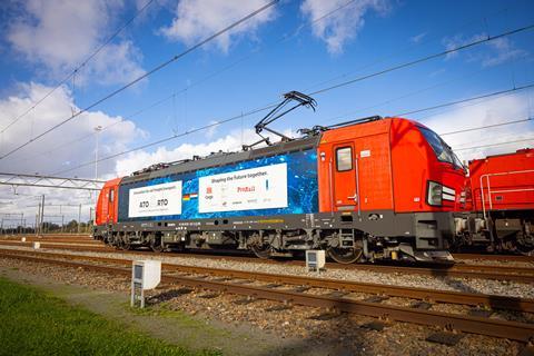 ATO trial loco (Photo ProRail)