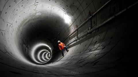Sydney metro tunnel