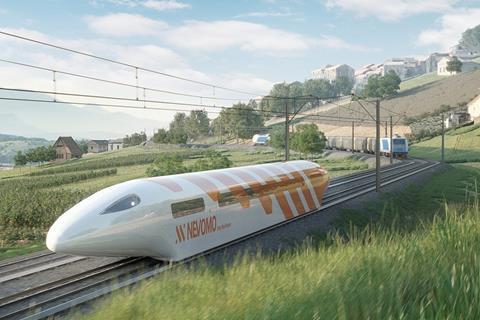 The technical and economic feasibility of operating 550 km/h magnetic levitation vehicles on existing railway alignments in addition to conventional trains is to be studied by infrastucture manager RFI and Polish-Swiss maglev and hyperloop technology comp