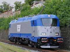 Skoda Transportation 109E locomotive.