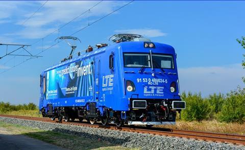 LTE Softronic LEMA locomotive